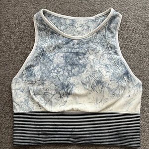 Ebb to train Bra Long Line Sz 6 lululemon